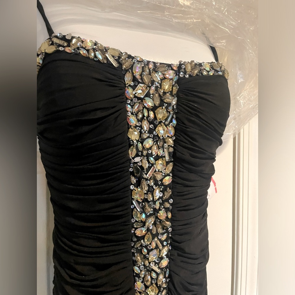 Black prom dress. Worn once.